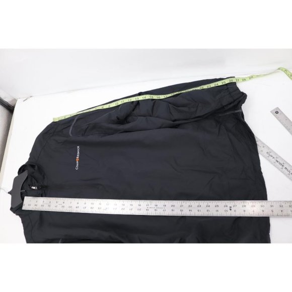 Nike pullover men's XL dri fit 1/4 zip Golf Windbreaker black mesh lined active - Picture 10 of 11